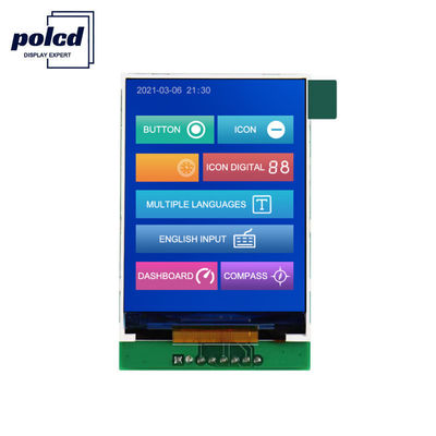 গুণ  Polcd RoHS Color 262K Lcd Tft 2.4 Inch ST7789V2 Tft Touch Panel কারখানা