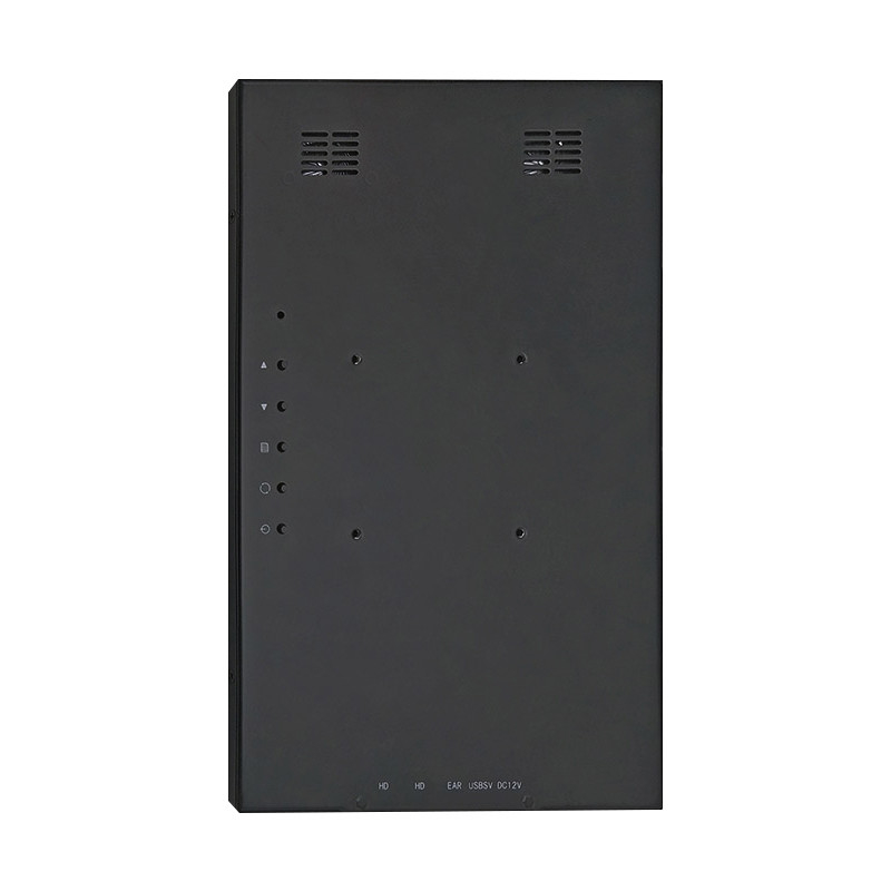 Polcd VGA HDMI কালো পোর্টেবল LCD মনিটর কাস্টম ইঞ্চি LED স্ক্রীন ডিসপ্লে রেজোলিউশন