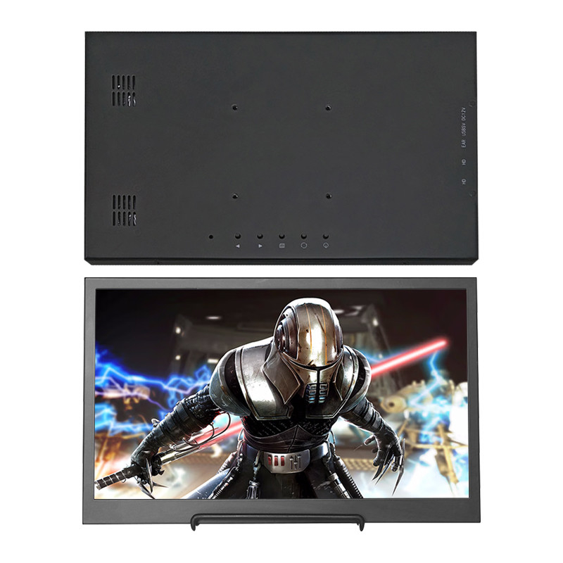 Polcd প্লাস্টিক কেস 15.6 ইঞ্চি 1080P 4K IPS LED পোর্টেবল কম্পিউটার মনিটর গেমিংয়ের জন্য