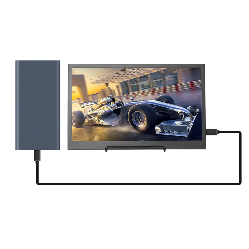 ল্যাপটপ গেমিংয়ের জন্য Polcd Type C IPS LED এমবেডেড 4K পোর্টেবল কম্পিউটার মনিটর