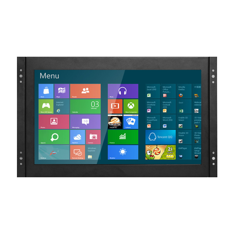 Polcd 13.3 ইঞ্চি মেটাল কেস ইন্ডাস্ট্রিয়াল LCD মনিটর ওপেন ফ্রেম টাচ স্ক্রীন VGA HDMI