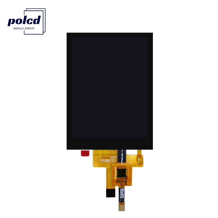 Polcd 2.8'' 15 পিন 240x320 IPS অল ভিউ অ্যাঞ্জেল TFT LCD টাচ স্ক্রিন ডিসপ্লে প্যানেল