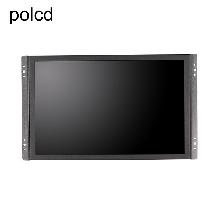 Polcd 14 ইঞ্চি ফুল HD 1920x1080 মেটাল কেস ইন্ডাস্ট্রিয়াল এলসিডি মনিটর ওপেন ফ্রেমের সাথে