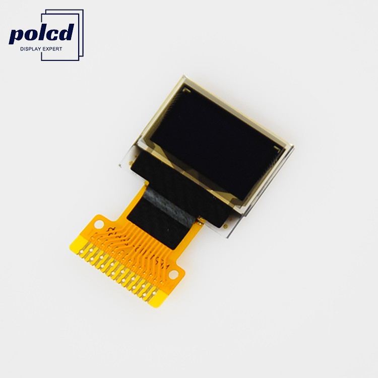 Polcd মিনি সাইজ 0.49 ইঞ্চি 64x32 মনোক্রোম OLED ডিসপ্লে 4Wire SPI I2C সাদা রঙ