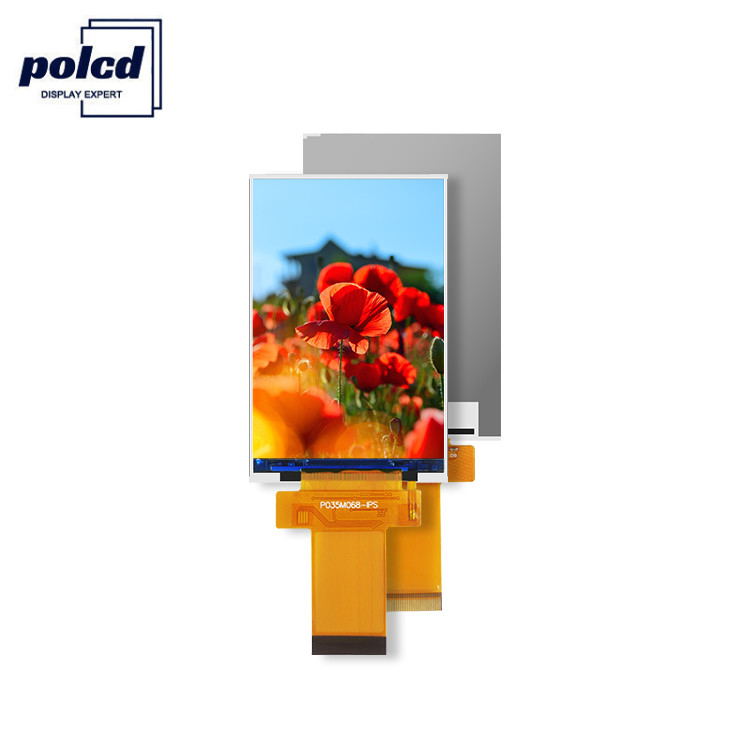 Ili9488 Tft টাচ স্ক্রিন Polcd 3.5 ইঞ্চি এলসিডি মডিউল 320x480 আইপিএস ভিউ এঙ্গেল আরজিবি ইন্টারফেস