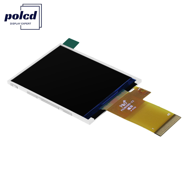 Polcd উচ্চ রেজোলিউশন 480x640 TFT LCD মডিউল 2.8 ইঞ্চি SPI RGB CTP ইন্টারফেসের সাথে