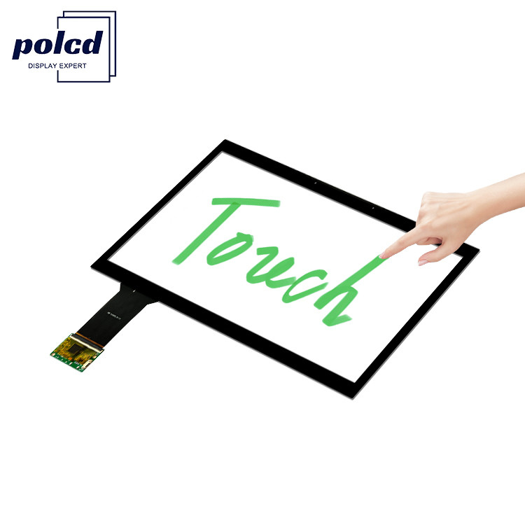 Polcd 13.3 ইঞ্চি গ্লাস মাল্টি পয়েন্ট টাচ প্যানেল ওয়াটারপ্রুফ সিটিপি আইএলআই 2511 জিজি ক্যাপাসিটিভ টাচস্ক্রিন
