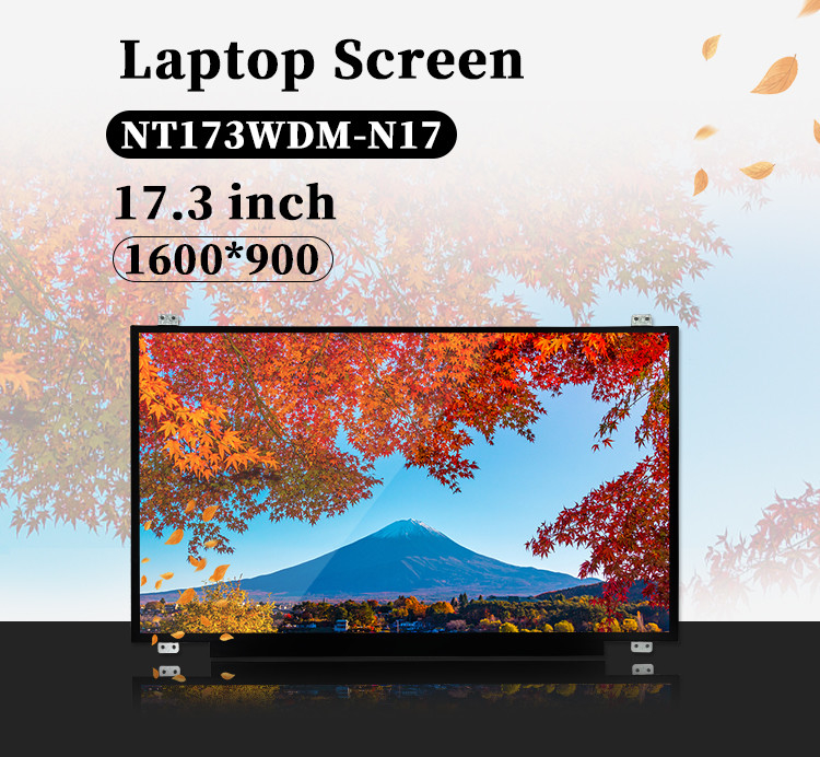 17.3 ইঞ্চি Tft Lcm মডিউল মূল NT173WDM-N17 30pin 220 Nit 1600x900 EDP LED ল্যাপটপ স্ক্রিন প্রদর্শন