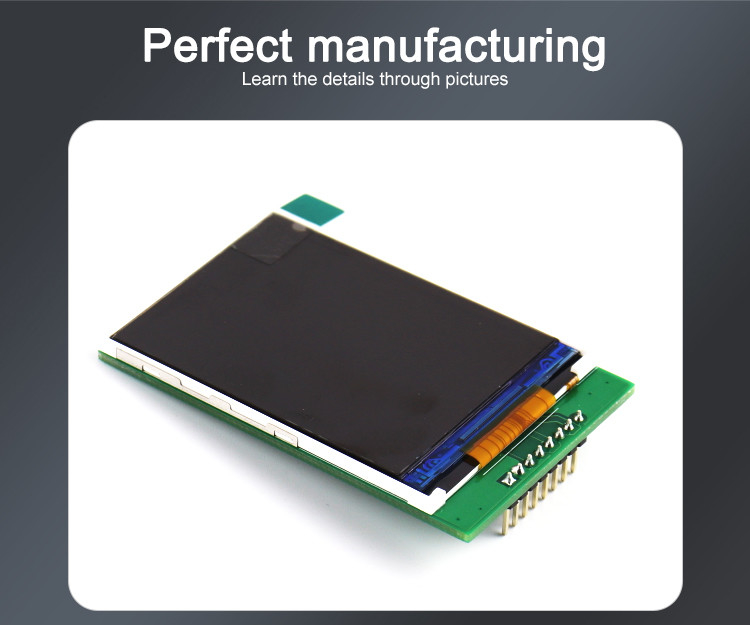 Polcd 4 Wire SPI Tft Lcd 2.4 ইঞ্চি 240X320 টাচ স্ক্রিন LCD PCB বোর্ড সহ