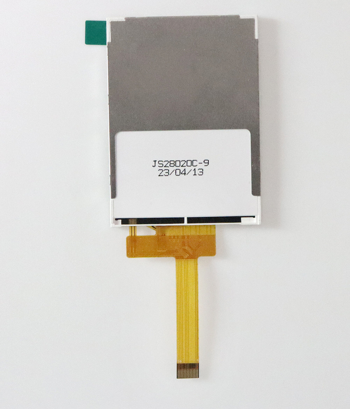 Polcd 2.8 ইঞ্চি TFT LCM Qvga 240x320 14 পিন RTP প্রতিরোধী টাচ ST7789V 2.8 