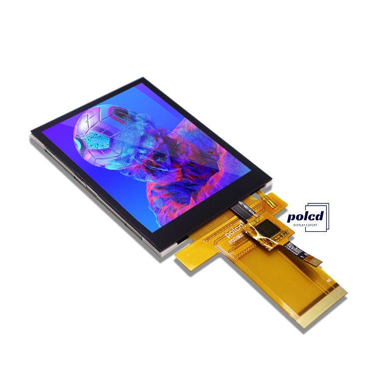 Polcd Tft RGB ২.৮ ইঞ্চি ইন্ডাস্ট্রিয়াল কন্ট্রোলার রঙিন ডিসপ্লে প্যানেল ক্যাপাসিটিভ টাচ স্ক্রিন আইপিএস এলসিডি মডিউল