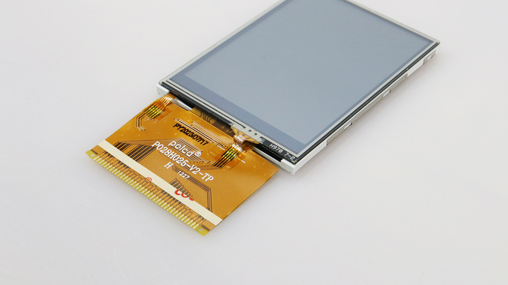 Polcd 2.8 ইঞ্চি ফুল ভিউয়িং অ্যাঙ্গেল TFT LCD টাচ স্ক্রিন সূর্যালোক পাঠযোগ্য IPS প্যানেল