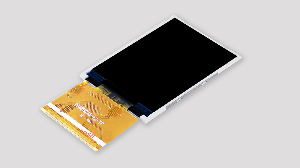 Polcd 300 উজ্জ্বলতা 240X320 2.8 ইঞ্চি Lcd Tft ডিসপ্লে ILI9341V মেডিকেল এলসিডি ডিসপ্লে