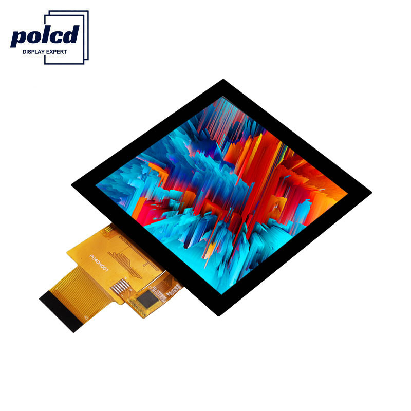 Polcd 4 ইঞ্চি এলসিডি প্যানেল 480*480 আইপিএস এলসিডি ডিসপ্লে উচ্চ উজ্জ্বলতা আরজিবি ইন্টারফেস টিএফটি এলসিডি মডিউল