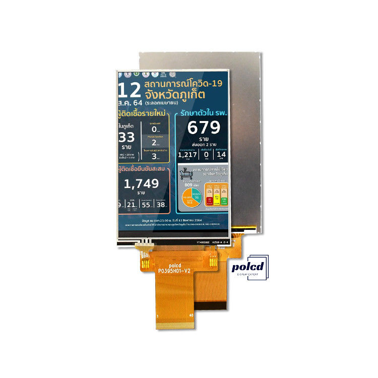 Polcd 3.95 ইঞ্চি 4 