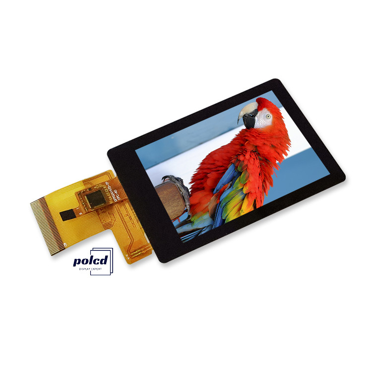Polcd ST7789V ড্রাইভ ic 2.4 ইঞ্চি এলসিডি ডিসপ্লে 240x320 টিএফটি এলসিডি রঙিন স্ক্রিন মডিউল টিপি সহ