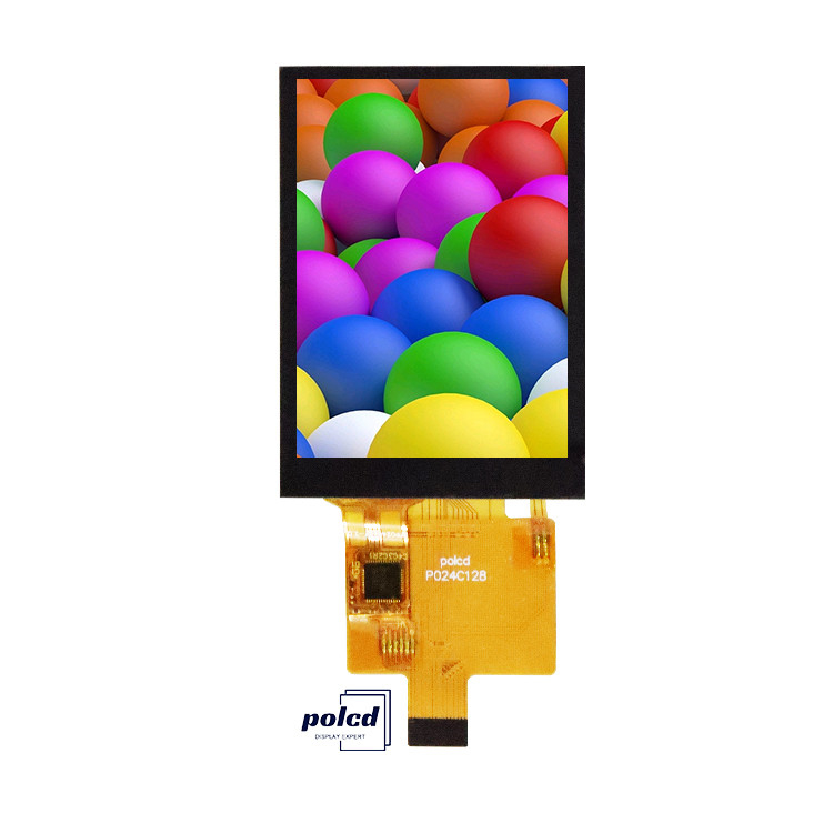 Polcd 2.4 ইঞ্চি ট্রান্সমিসিভ 240x320 উজ্জ্বলতা 260 ড্রাইভার আইসি ST7789V ইন্টারফেস 4 লাইন সিরিয়াল টিএফটি এলসিডি