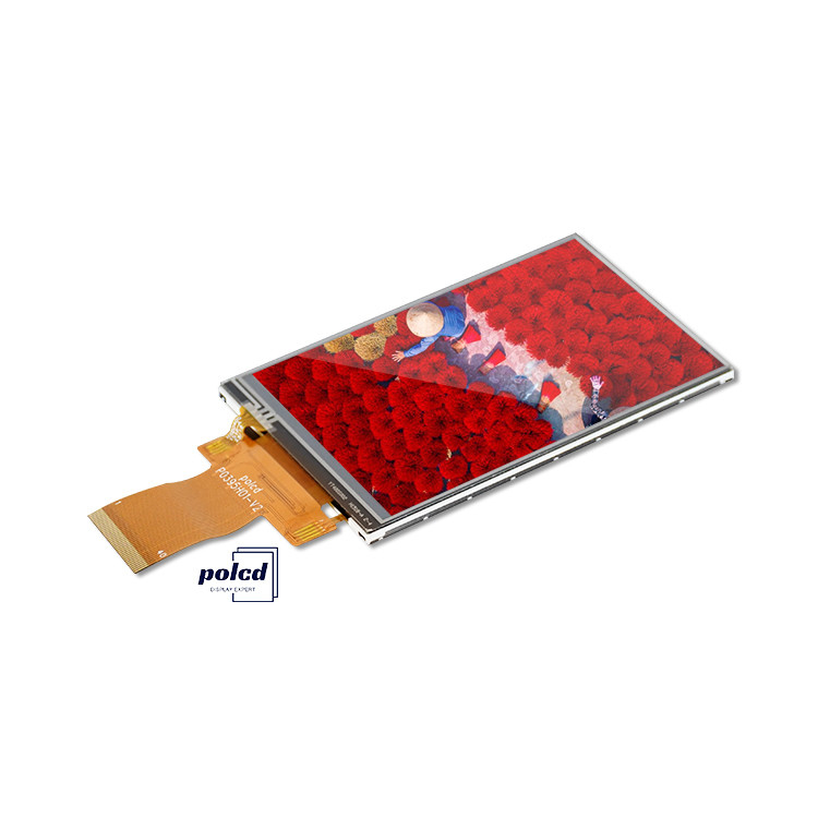 Polcd কাস্টম 3.95 ইঞ্চি 320x480 আইপিএস Tft এলসিডি আরজিবি ইন্টারফেস স্পর্শ সহ তরল স্ফটিক প্রদর্শন মডিউল