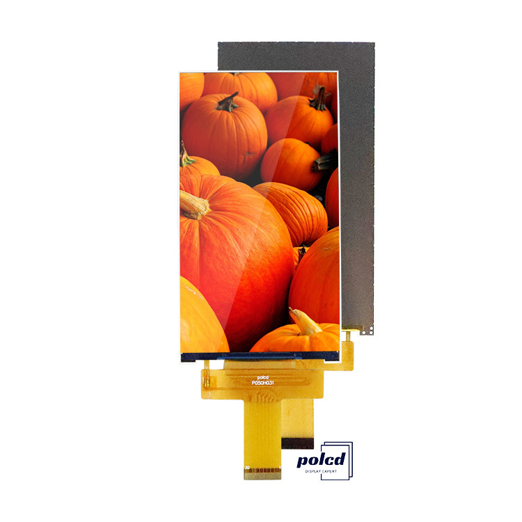 Polcd কাস্টম LCD 5.0 ইঞ্চি TFT প্যানেল আইপিএস এলসিডি স্ক্রিন 400nit 720x1280 এলসিএম ডিসপ্লে মডিউল