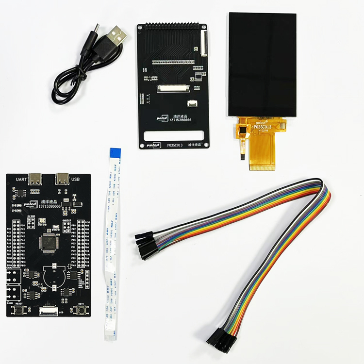 Polcd 3.5 ইঞ্চি এলসিডি স্ক্রিন কাস্টম পিসিবি প্রস্তুতকারক, বহু-স্তর প্রিন্টেড সার্কিট বোর্ড অ্যাসেম্বলি