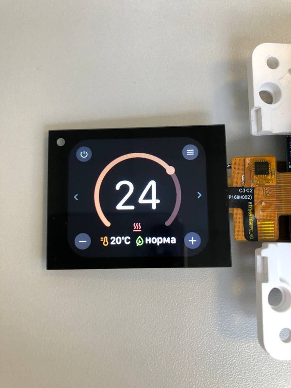 Polcd 1.69 ইঞ্চি TFT মাল্টি ক্যাপাসিটিভ টাচ স্ক্রীন 4 লাইন SPI 240x280 IPS Lcd