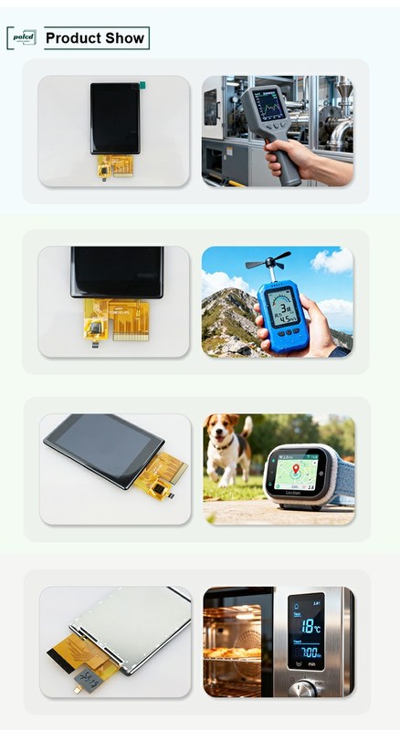 Polcd উচ্চ উজ্জ্বলতা 500nit 2.8 ইঞ্চি এলসিডি স্ক্রিন 240x320 আরজিবি ইন্টারফেস আইপিএস সিটিপি ক্যাপাসিটিভ টাচ টিএফটি ডিসপ্লে