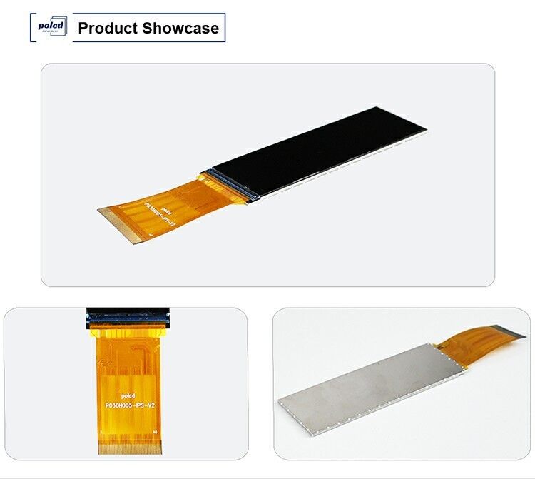 পোলসিডি ৩ ইঞ্চি রঙিন স্ক্রিন মডিউল ২৬৮*৮০০ ST7701S ic উচ্চ উজ্জ্বলতা আইপিএস ৩