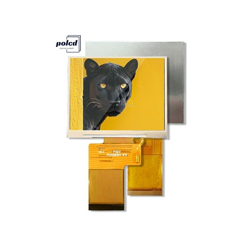 Polcd কারখানা 3.5 ইঞ্চি TFT LCD 320 * 240 SPI RGB ইন্টারফেস ইনস্ট্রুমেন্ট স্ক্রিন 3.45 ইঞ্চি LCD ডিসপ্লে মডিউল