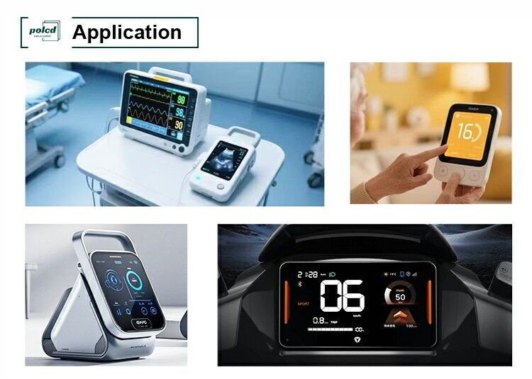 Polcd 3.5 ইঞ্চি এলসিডি টাচ ডিসপ্লে স্ক্রিন 320 * 480 SPI MCU ইন্টারফেস আইপিএস পূর্ণ দৃশ্য টাচ মডিউল