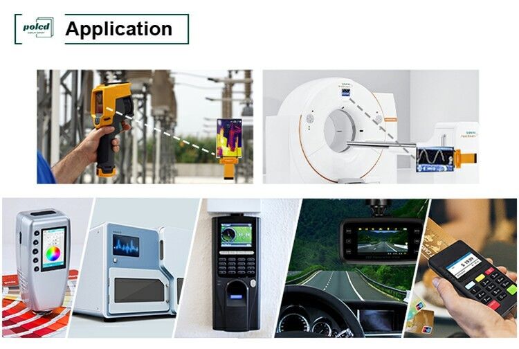 Polcd 2.8'' 15 পিন 240x320 IPS অল ভিউ অ্যাঞ্জেল TFT LCD টাচ স্ক্রিন ডিসপ্লে প্যানেল