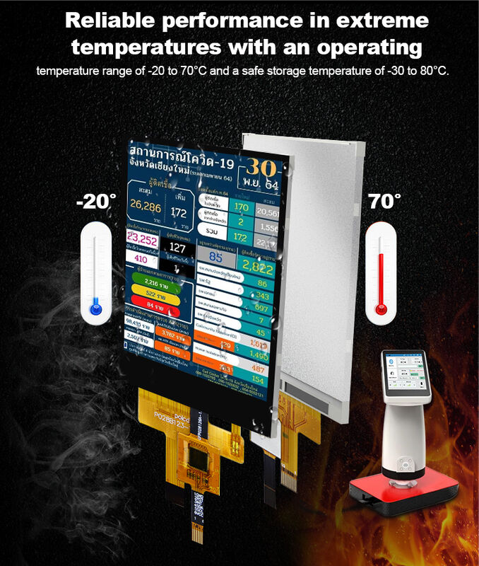 Polcd 2.8'' 15 পিন 240x320 IPS অল ভিউ অ্যাঞ্জেল TFT LCD টাচ স্ক্রিন ডিসপ্লে প্যানেল