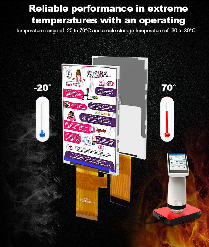 Polcd 2.8 ইঞ্চি 240*320 ট্রান্সফ্লেক্টিভ এলসিডি স্ক্রিন ST7789T3 Mcu Spi ইন্টারফেস 2.8 