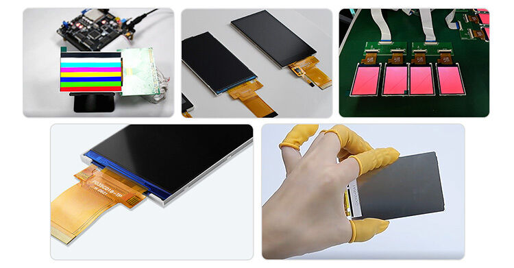 Polcd ILI9488 ডিসপ্লে Tft Lcd 12 0'CLOCK 3.5 Tft Lcd রাস্পবেরি পাই 48.96 মিমি