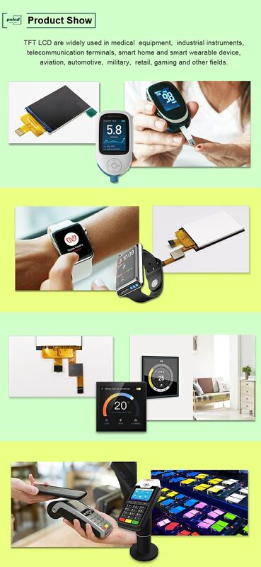 Polcd 2'' 2 ইঞ্চি 240x320 রেজোলিউশন ST7789V SPI ইন্টারফেস আইপিএস টিএফটি এলসিডি স্ক্রিন এলসিডি ডিসপ্লে মডিউল