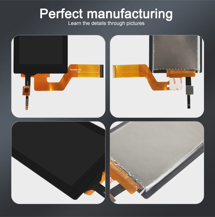 Polcd উচ্চ উজ্জ্বলতা 5.5 ইঞ্চি টিএফটি স্ক্রিন মডিউল 720x1280 40 পিন এলসিডি প্রদর্শন শিল্প চিকিৎসা জন্য