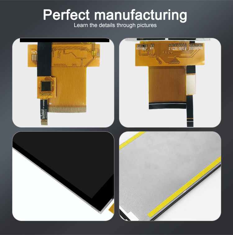 Polcd 3.97 ইঞ্চি 480 * 800 রেজোলিউশন 50 পিন উচ্চ উজ্জ্বলতা এমসিইউ ইন্টারফেস টাচ টিএফটি এলসিডি ডিসপ্লে মডিউল