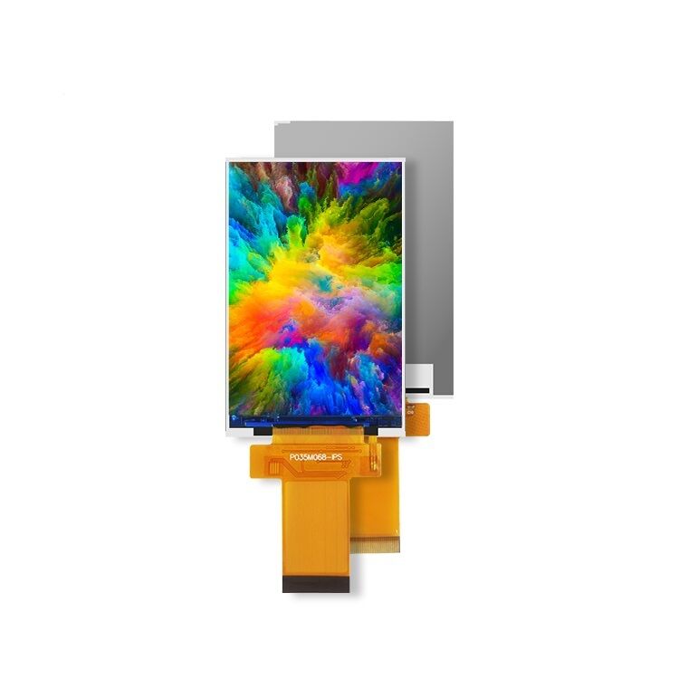 Polcd 3.5 ইঞ্চি TFT LCD ডিসপ্লে 320*480 IPS ফুল ভিউ LCD ডিসপ্লে স্ক্রিন মডিউল অ্যালার্ম ক্লকের জন্য