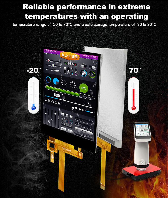 Polcd Qvga 240x320 রেজোলিউশন 2.4 ইঞ্চি ST7789V3 টাচ স্ক্রিন CTP TFT এলসিডি ডিসপ্লে মডিউল