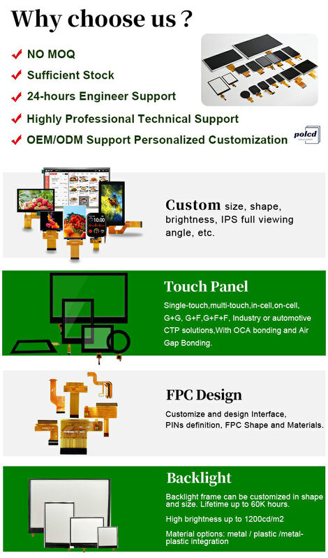 Polcd হোলসেল ২.৪ ইঞ্চি লিকুইড ক্রিস্টাল ডিসপ্লে ২৪০x৩২০ QVGA ST7789V2 SPI LCD ডিসপ্লে মডিউল