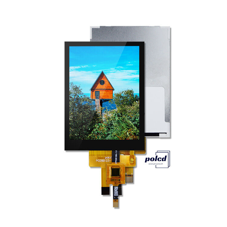 Polcd কাস্টম SPI ইন্টারফেস 2.8 ইঞ্চি 240x320 ক্যাপাসিটিভ টাচ স্ক্রিন ST7789 ড্রাইভ টিএফটি এলসিডি ডিসপ্লে