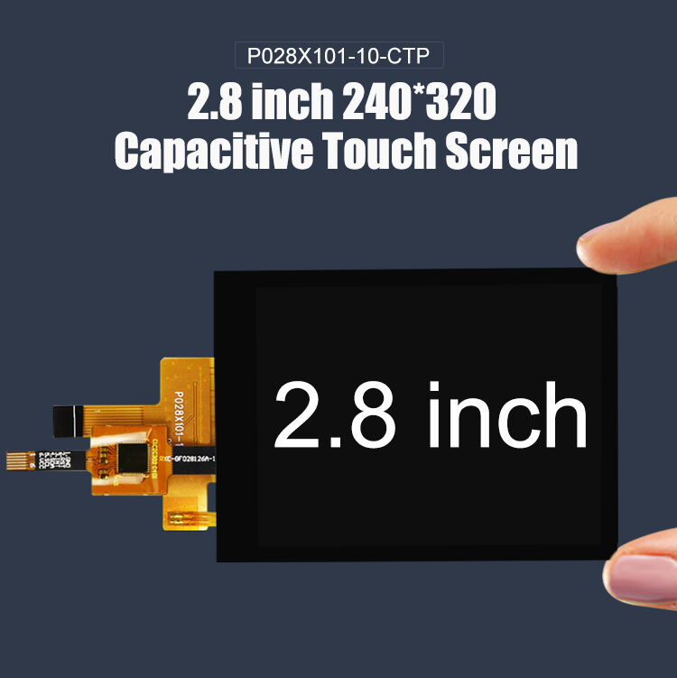 পোলসিডি ২.৮ ইঞ্চি টিএফটি ডিসপ্লে 240x320 ST7789V 10pin SPI ইন্টারফেস ক্যাপাসিটিভ টাচ স্ক্রিন ২.৮ 