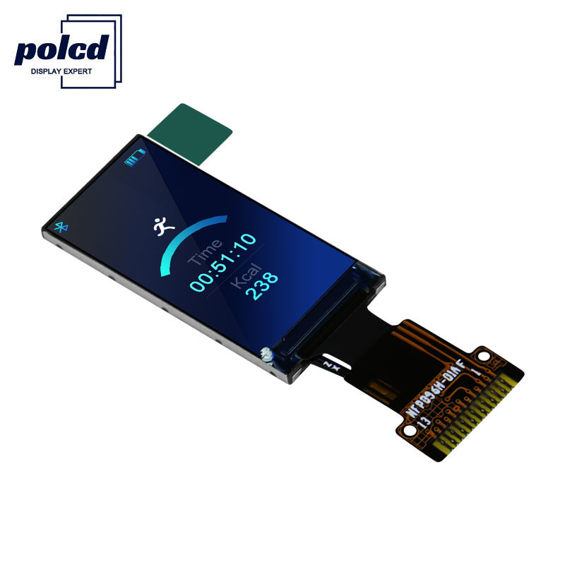Polcd 0.96 ইঞ্চি St7735 80x160 400 Nit মেডিকেল LCD ডিসপ্লে 4 লাইন SPI