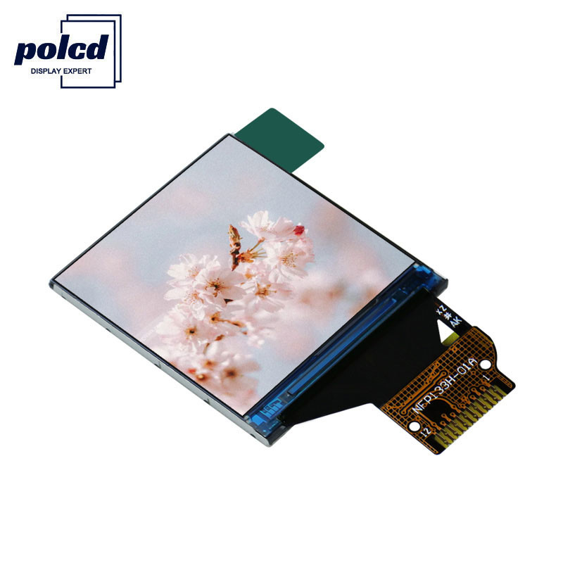 Polcd 4 Wire Spi Tft Lcd ডিসপ্লে 1.33 ইঞ্চি 240x240 Ips Lcd ISO9001