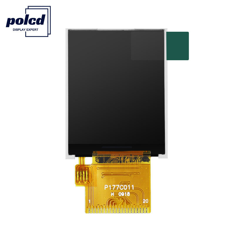 Polcd রেজোলিউশন 128*160 1.77 Tft Lcd ST7735S TFT LCD ডিসপ্লে বাণিজ্যিক জন্য