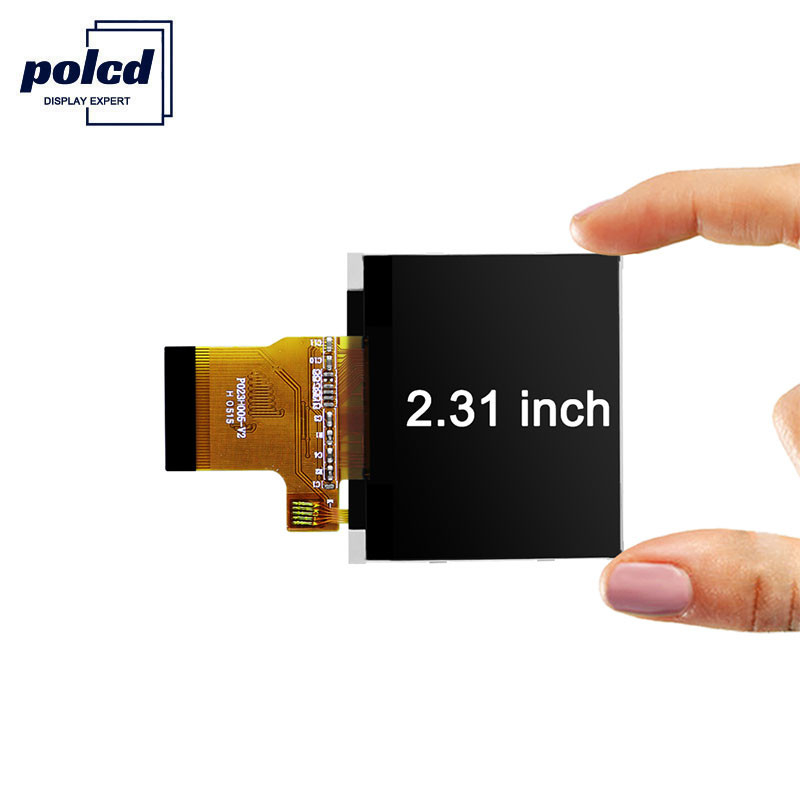Polcd 8080 MCU 2.31 ইঞ্চি LCD ILI9342C মেডিকেলের জন্য উচ্চ উজ্জ্বলতা LCD ডিসপ্লে