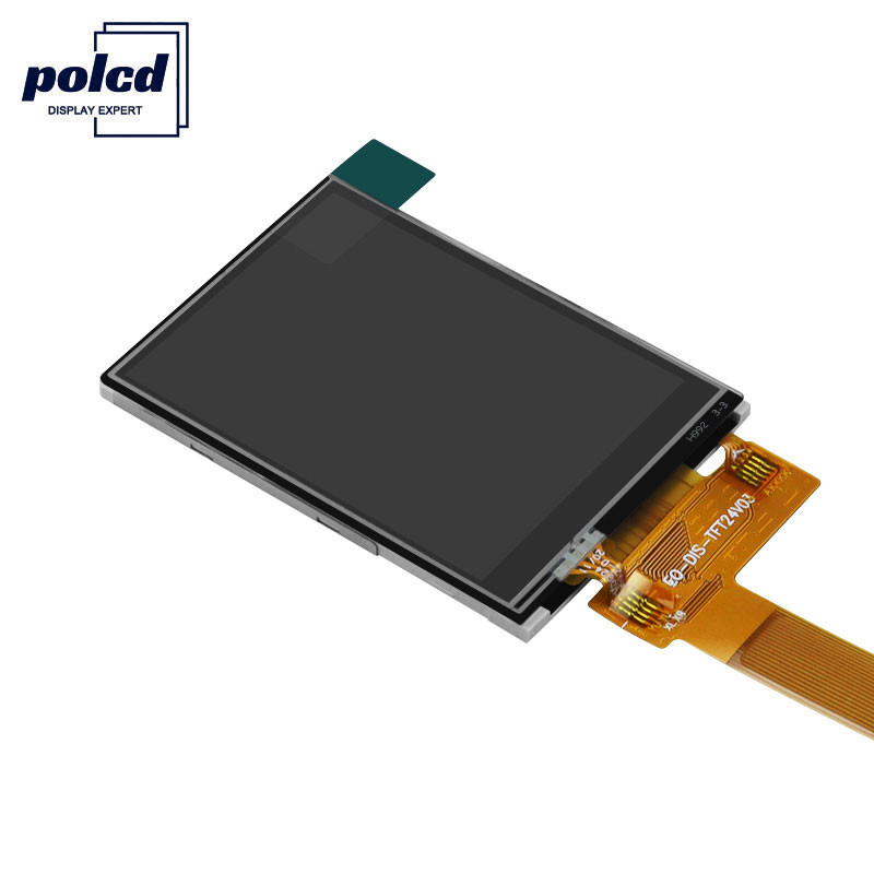 Polcd 8080 MCU 8 বিট 2.4 ইঞ্চি Tft Lcd ISO9001 240x320 Lcd বাণিজ্যিক জন্য