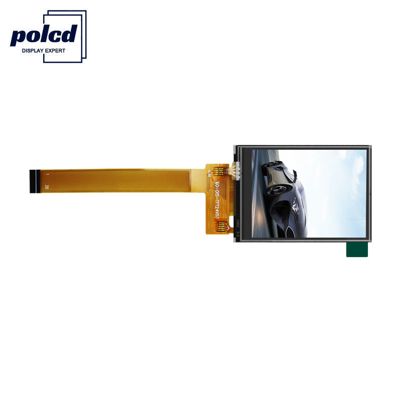 Polcd 8080 MCU 8 বিট 2.4 ইঞ্চি Tft Lcd ISO9001 240x320 Lcd বাণিজ্যিক জন্য