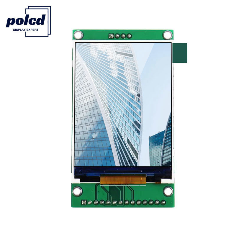 Polcd 18 পিন 260 NIT 2.4 ইঞ্চি Tft ডিসপ্লে 240X320 ক্যাপাসিটিভ টাচ স্ক্রীন Lcd