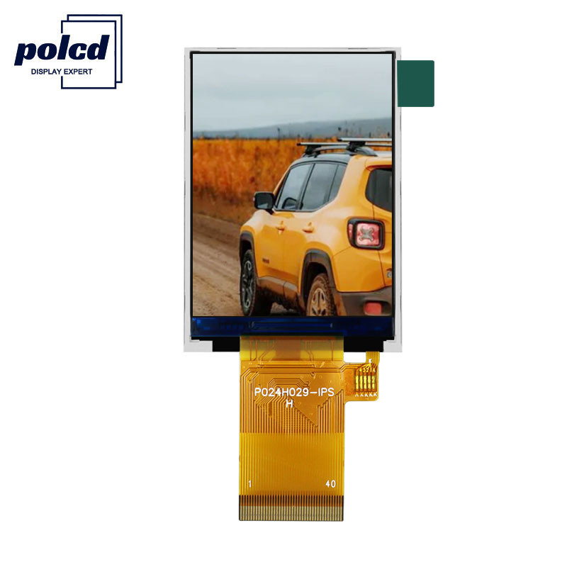 Polcd 2.4 ইঞ্চি IPS TFT LCD ডিসপ্লে 240x320 MCU 16 Bit Tft Lcd ডিসপ্লে
