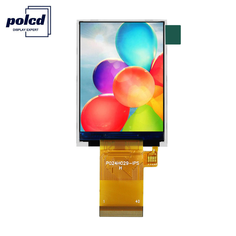Polcd 2.4 ইঞ্চি IPS TFT LCD ডিসপ্লে 240x320 MCU 16 Bit Tft Lcd ডিসপ্লে